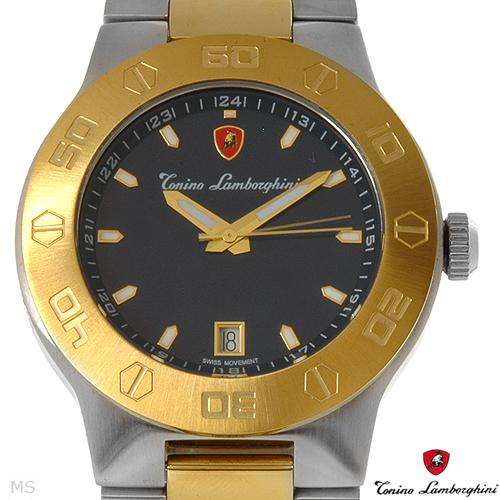 TONINO LAMBORGHINI Brand New Gentlemens Date Watch EN034.405