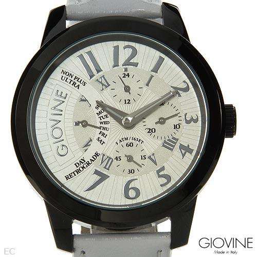 **Italian Styling**GIOVINE "RETROGRADE" New Gentlemens Day date Watch OGIOSLSLBN
