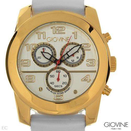 **Italian Styling**GIOVINE New Gentlemens Chronograph Watch OGIO35SLYGNR