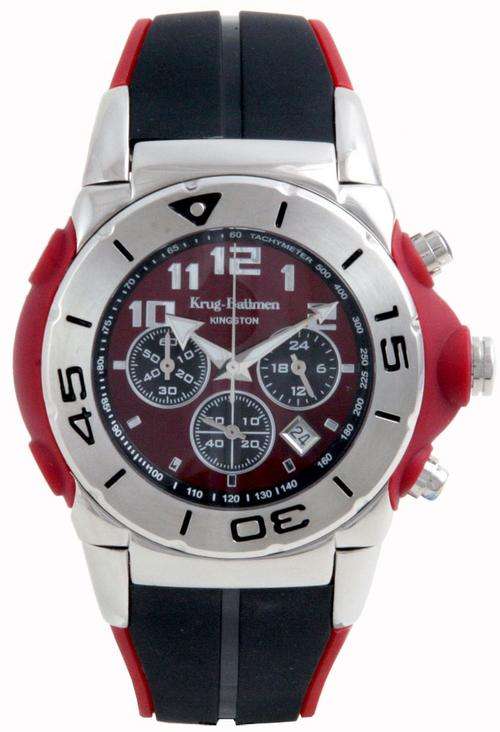 Krug Baumen KINGSTON Brown Gents Tachymeter Chronograph Watch