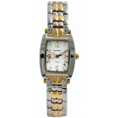 KRUG BAUMEN Tuxedo Two Tone Ladies Designer Watch