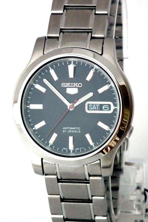 **Classic**SEIKO 5 MEN AUTOMATIC OYSTER BACK DIAL WATCH NR SNK795K1