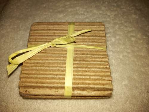 Handmade glycerine soap with natural loofah - Lavender