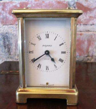 BAYARD FRANCE DUVERDREY & BOLQUEL MIGNONETTES CARRIAGE CLOCK