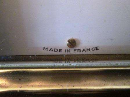 BAYARD FRANCE DUVERDREY & BOLQUEL MIGNONETTES CARRIAGE CLOCK