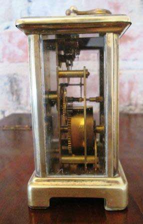BAYARD FRANCE DUVERDREY & BOLQUEL MIGNONETTES CARRIAGE CLOCK