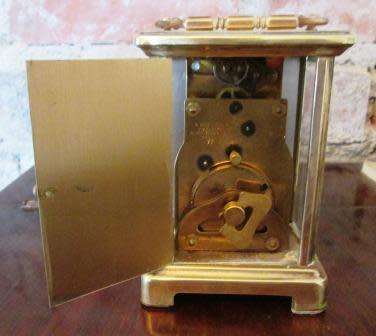 BAYARD FRANCE DUVERDREY & BOLQUEL MIGNONETTES CARRIAGE CLOCK