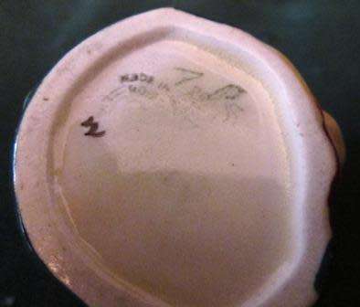 TWO MINIATURE ROYAL DOULTON  CHARACTER JUGS-ONE BID FOR BOTH