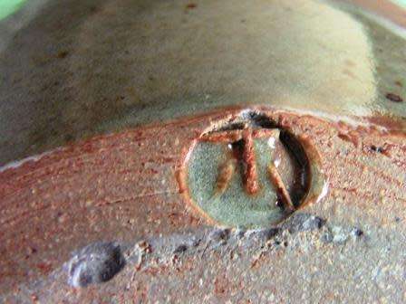 UNUSUAL LARGE LIDDED TIM MORRIS POTTERY JAR