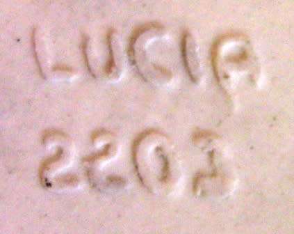 RARE PAIR OF LUCIA WARE FISH SHAPED WALL PLAQUES