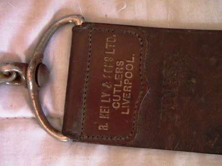 FIVE VINTAGE BARBER SHOP LEATHER RAZOR STROPS