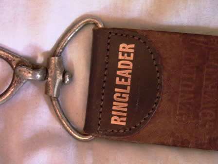 FIVE VINTAGE BARBER SHOP LEATHER RAZOR STROPS