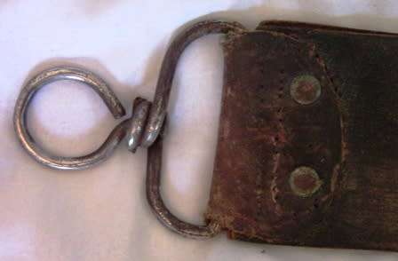 FIVE VINTAGE BARBER SHOP LEATHER RAZOR STROPS