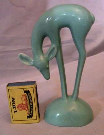 BLUE LUCIA WARE FIGURINE