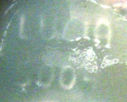 BLUE LUCIA WARE FIGURINE