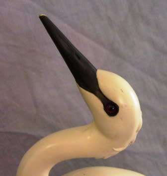 LARGE FEATHERS GALLERY LITTLE EGRET FIGURINE