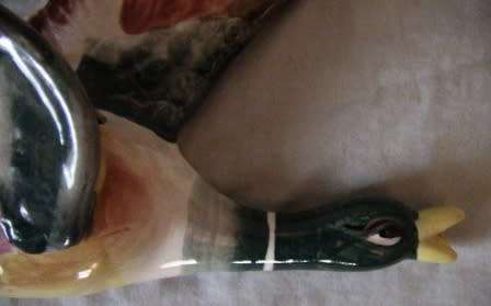 VINTAGE 1950/60S SET OF THREE FLYING DUCKS WALLSCONES/POSY VASES