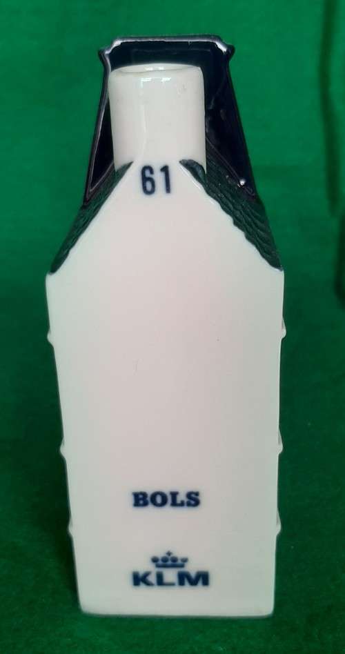 BLUE DELFT KLM BY BOLS MINIATURE HOUSE NO 61