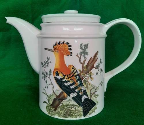 PORTMEIRION BIRDS OF BRITAIN PATTERN COFFEE POT