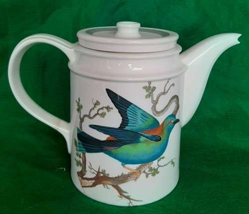 PORTMEIRION BIRDS OF BRITAIN PATTERN COFFEE POT