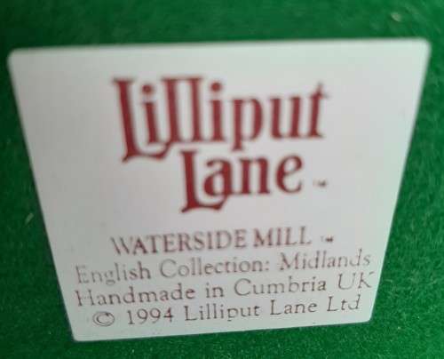 LILLIPUT LANE HOUSE FIGURINE WATERSIDE MILL