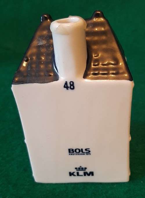 BLUE DELFTS FOR KLM BY BOLS MINIATURE HOUSE NO 48