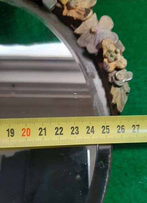 1930S ART DECO BEVELED GLASS  BARBOLA DRESSING TABLE MIRROR