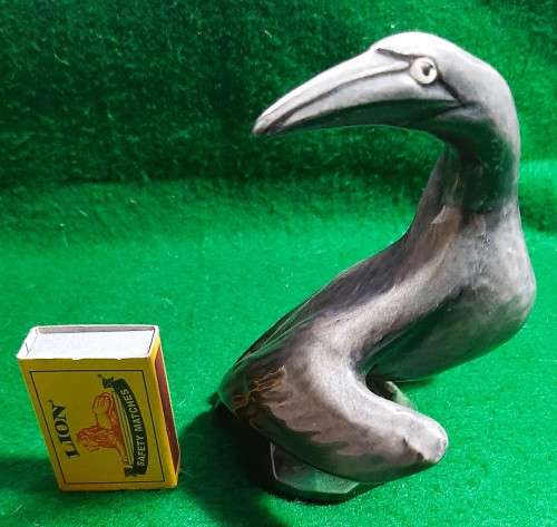 SCARCE VINTAGE LUCIA WARE PELICAN FIGURINE