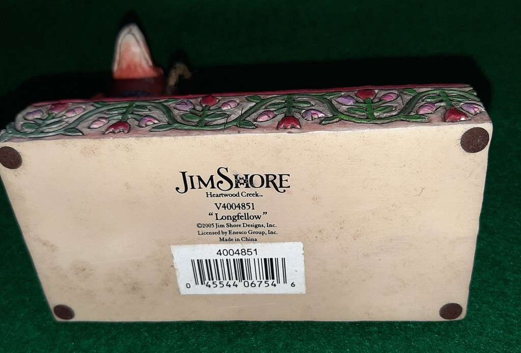 Jim Shore Longfellow Dachshund figurine