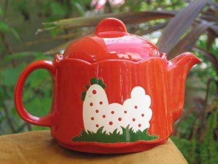 retro waechtersbach tea pot