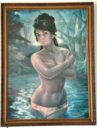 Retro 1960s J. H Lynch print ( 76 x 58 cm )