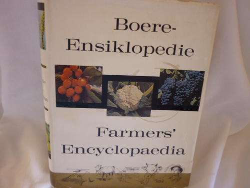Farmer's Encyclopedia/Boere Ensiklopedie.,Dept of Tech.Services, Stud Book Ass. and Others (1,210p)