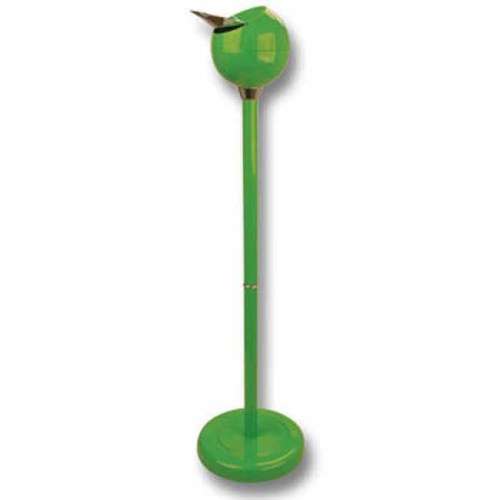Green standing ashtray