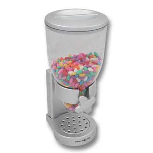 Single silver dispenser h41cm