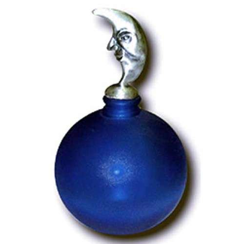 Frost blue perfume bottle