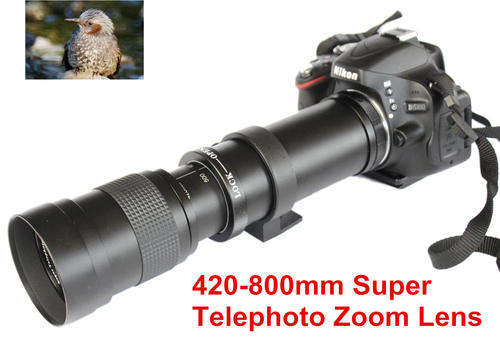 Super Telephoto Lens 420mm-800mm for Canon / Nikon