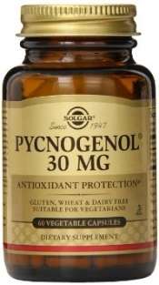 Solgar Pycnogenol 30mg : 60 capsules