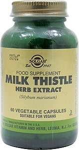 Solgar Milk Thistle Herb Extract: 60 Vegicaps