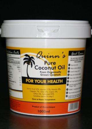 Quinn's Pure Coconut Oil (1kg)