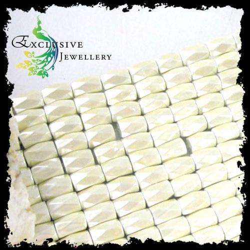 SEMI-PRECIOUS BEADS - Magnetic Hematite Bead (1 strand = 25 pcs) 6x8mm