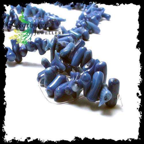 SEMI-PRECIOUS BEADS - Coral Sticks Bead (5-16mm)-  40cm