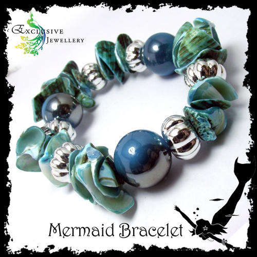 EXCLUSIVE JEWELLERY - Fashionista MERMAID Bracelet  - "Marina" - 1st time on BidorBuy