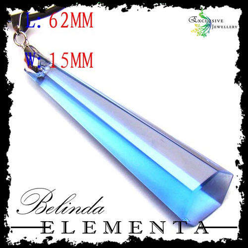 Exquisite HUGE Crystal ELEMENTA Necklace - "Belinda"