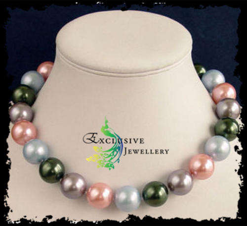 EXCLUSIVE JEWELLERY - Multicoloured South Sea Shell Pearl Necklace
