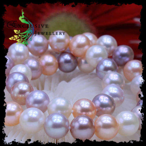 EXCLUSIVE JEWELLERY - Multicolour Akoya Pearl Necklace