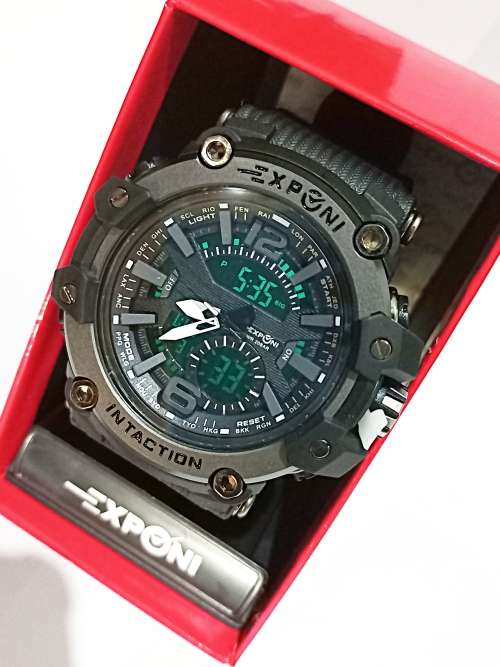 Expcni digital analog multifunction premium sportswatch