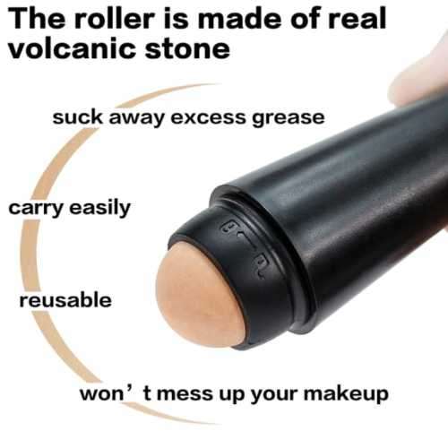 Oil Absorbing Reusable Volcanic Face Roller Ball - Anti-Sebum