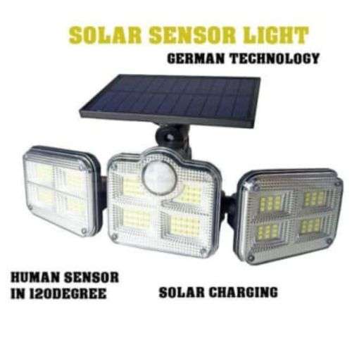 Split head Solar Sensor Light With Remote