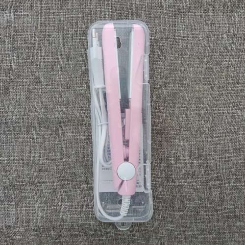 Mini portable hair straightener iron