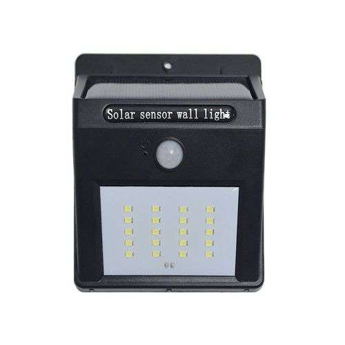 20 LED Solar Motion Sensor Wall Light